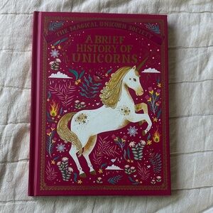 The Magical Unicorn Society: A Brief History of Unicorns - Red Hardcover